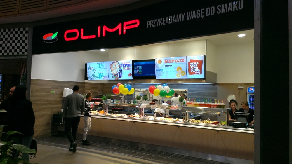 Pierwsza restauracja Olimp w Słupsku!