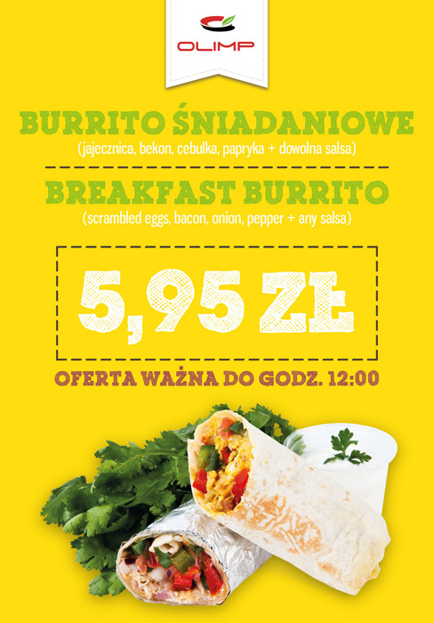 Burrito za 5,95 zł!