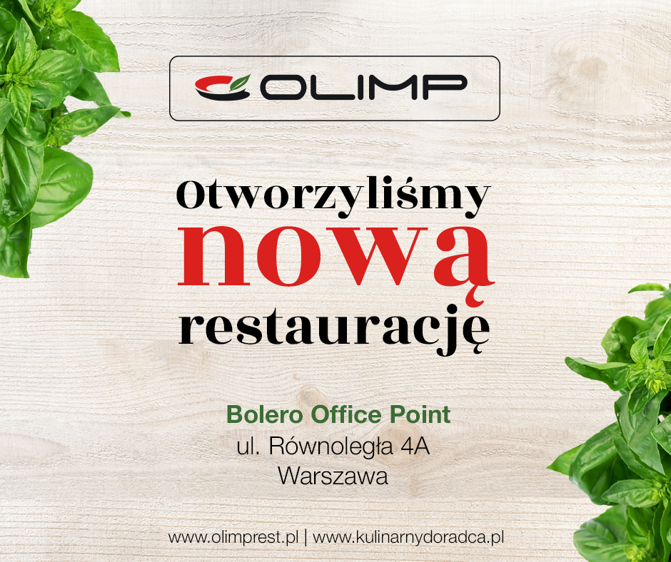 Kolejna restauracja Olimp w Warszawie już działa!